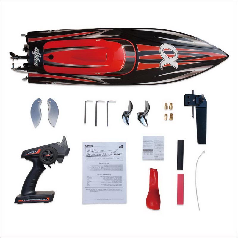 Packages of Super Fast Biggest Brushless Speed Boat for Adults alpha 8901R
