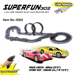 SuperFun 302 Slot Racing Set