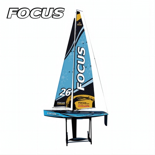 Focus V3 Blue One meter RC sail boat