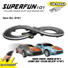 SuperFun 101 Slot Racing Set